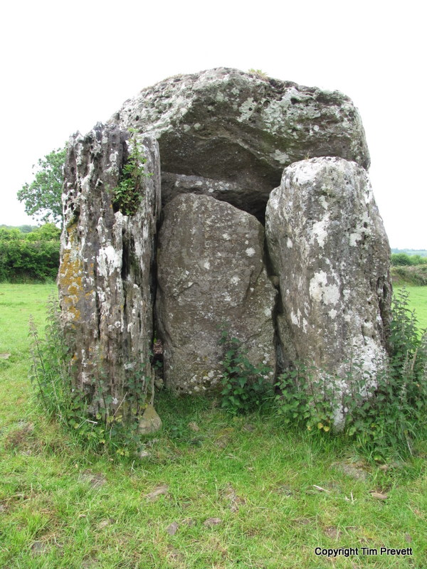 Portal dolmen west of Boyle; parking for one space tight next to the road, walk up the footpath, over a train line, then in the field on the left. Credit to the lady at Boyle Tourist Information for directing us to this site.