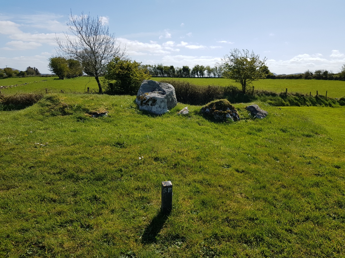 Cairn/Passage Grave 58 looking S