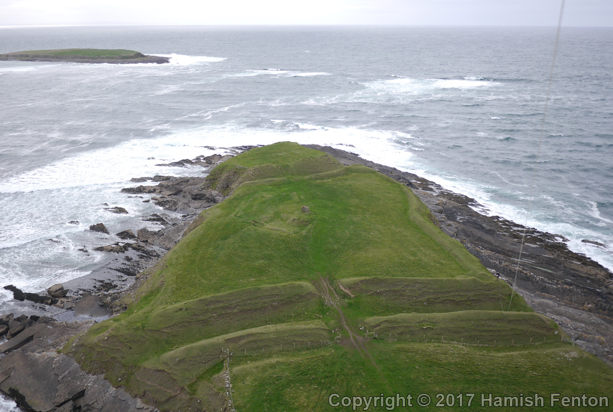 Knockland promontory fort, viewed from the east.

Kite Aerial Photograph

12 April 2017