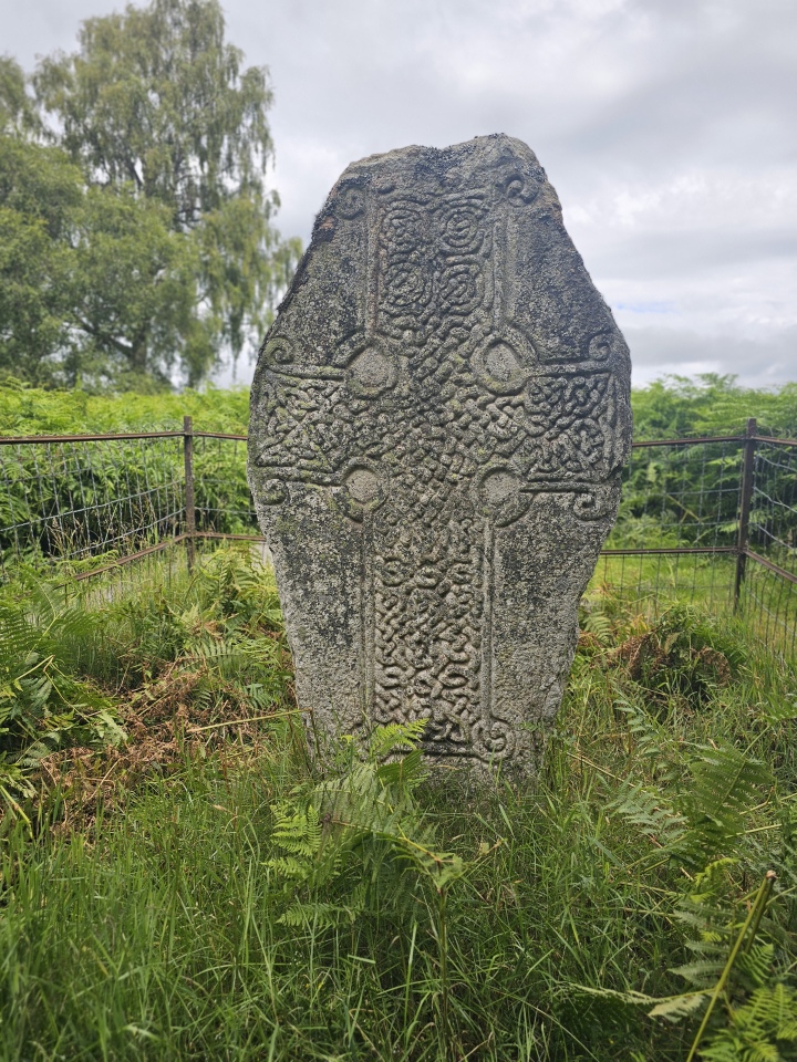 Loch Kinord Cross Slab Class III Pictish Cross Slab : The Megalithic ...