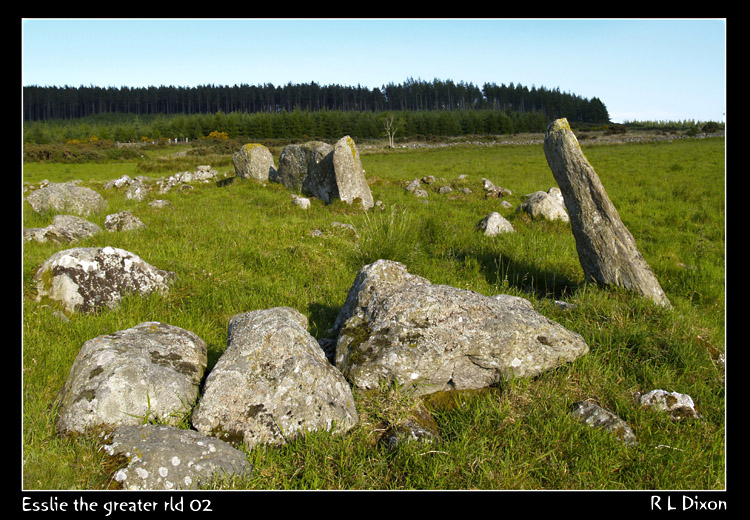 Esslie the greater stone circle 
taken july 2007