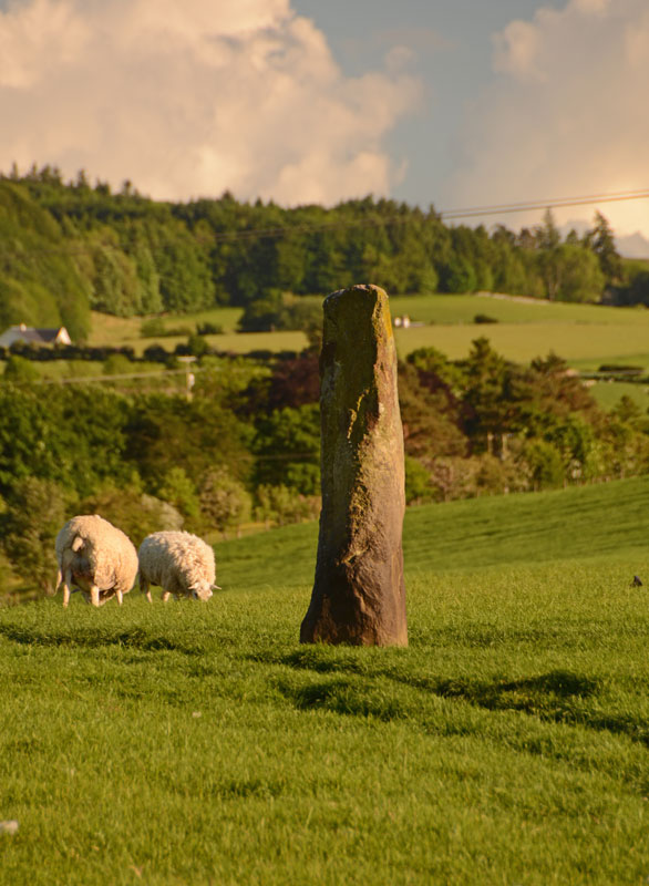 Midshiels Standing Stone