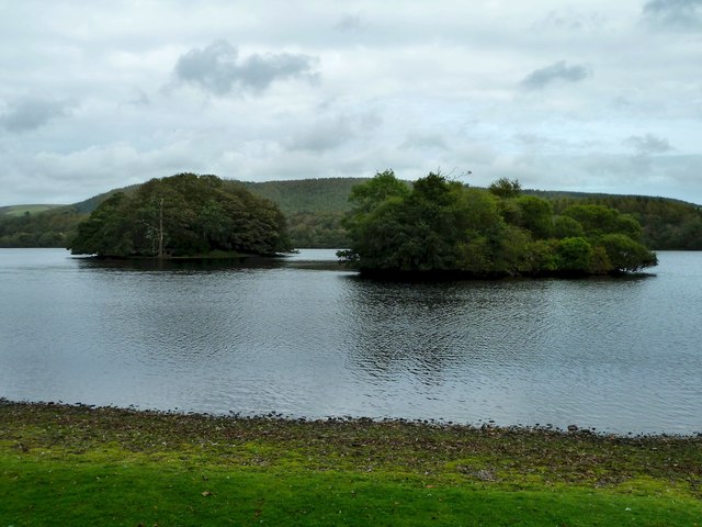 Loch Crindil, also called the Black Loch, the view here is to a crannog right of picture and Heron Isle left of picture.

Copyright Andy Farrington and licensed for reuse under the Creative Commons Licence.