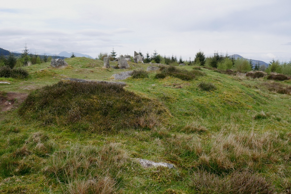 Largymore from the southern cairn 
