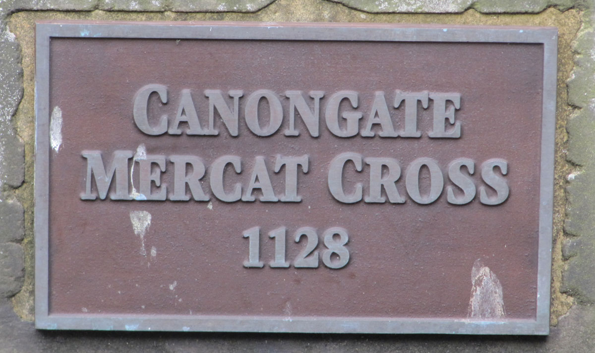 Canongate Mercat Cross