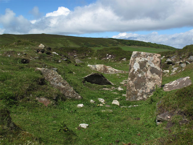 A Closer View of Braeside Chambered Cairn, Eday, Orkney, Scotland