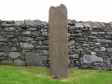 Papil Pictish Stone Cross Slab - PID:62990