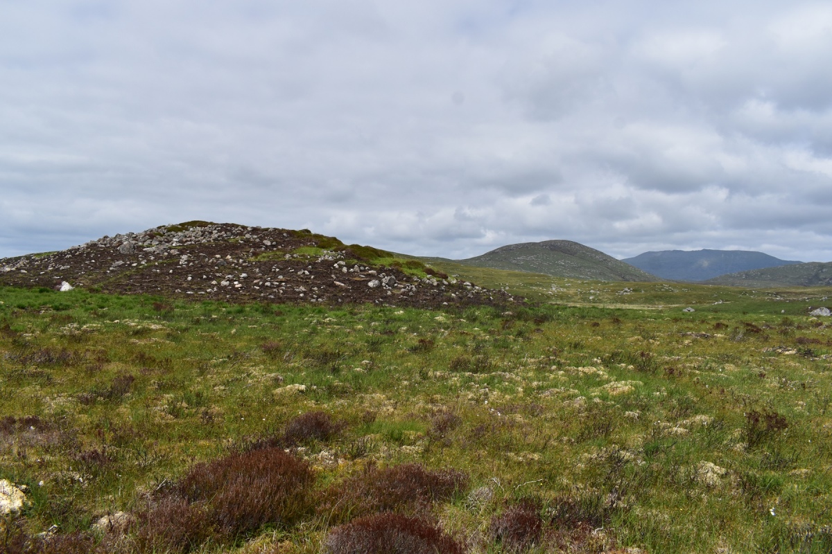 view of cairn from SE 