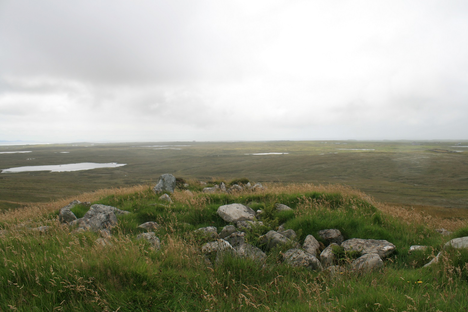 Site in North Uist Scotland