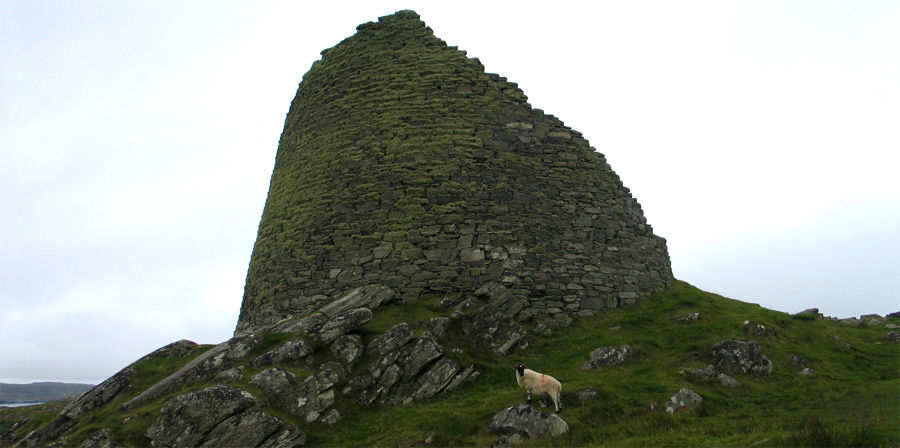 Dun Carloway (Dún Chàrlabhaigh), Isle of Lewis, Western Isles (Outer Hebrides), Scotland.


