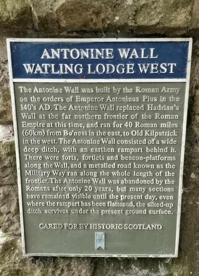 Historic Scotland sign, August 2023