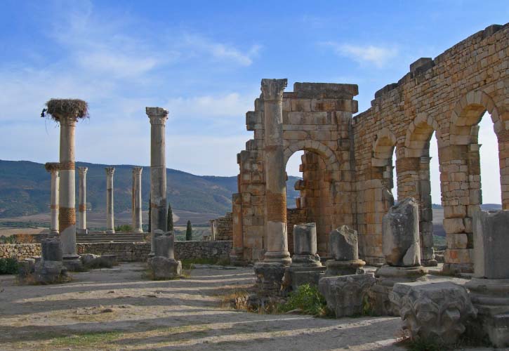 Volubilis [Oulili, Walili, Walila] Ancient Village or Settlement : The ...