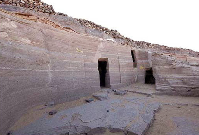 Tomb of Harkhuf #34, Aswan [Herkhuf, Horkhuf, Hirkhuf] Rock Cut Tomb ...