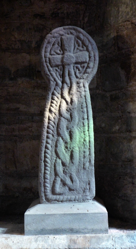 10th Century Cross. Lit from the adjacent stained glass window.

Sept 2015


