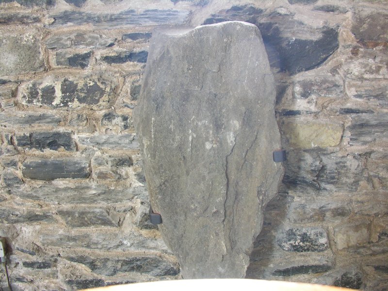 This stone, 13th Century (included here for description, as all the others are pre-Norman conqeuest), is reputedly but unproven to be that belonging to 