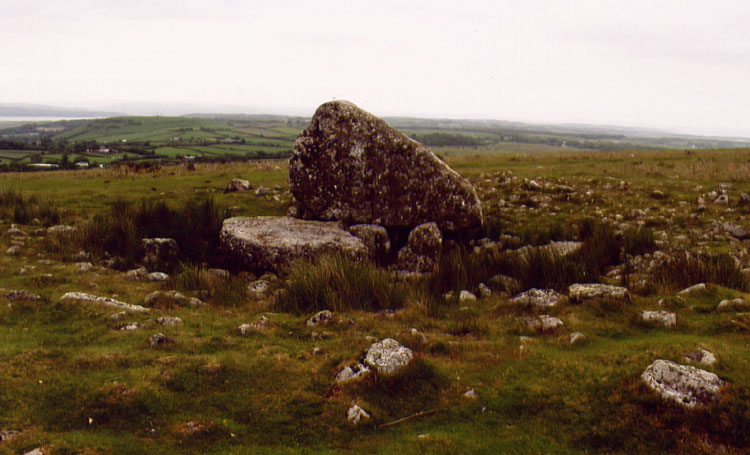 A general view of Maen Ceti aka Arthur's Stone