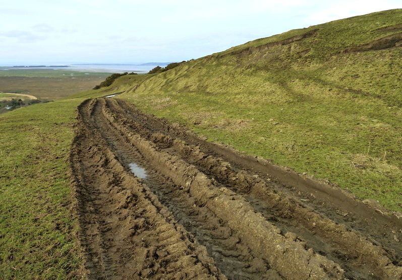 Cil ifor Top. The western defences looking north west and No, no, no (what more can I say?)