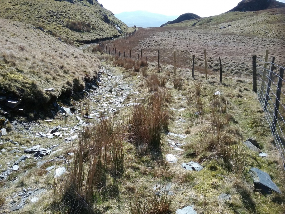 Sarn Helen Roman Military Road at Cwm Gamallt Ancient Trackway : The ...