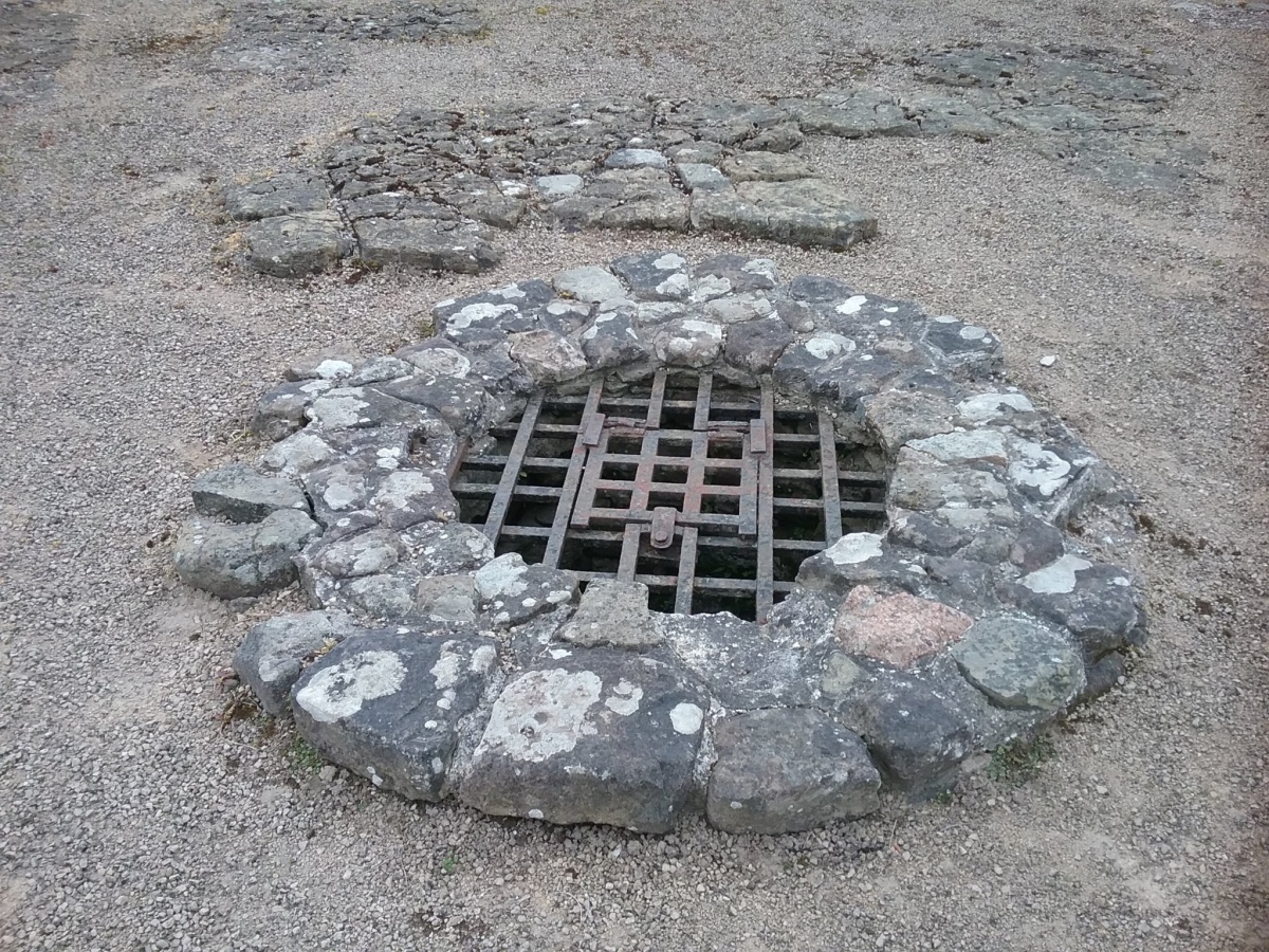 A well within the fort.