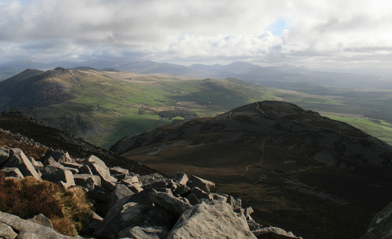 The view from the cairn, it's rather special.