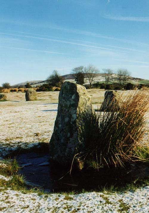 Gors Fawr in the snow on New Year's Eve 2001.