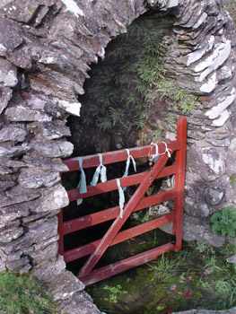 Site in Pembrokeshire (Sir Benfro)

The well is still regularly 'used'!
