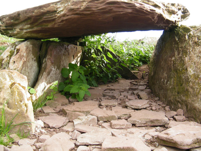 Close up of the chamber, looking South.