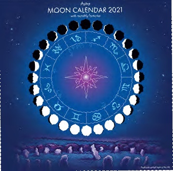 astrology wall calendar 2021